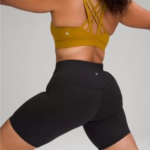 NWT! Black lululemon Align™ High-Rise Short 8"